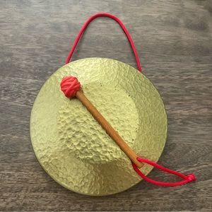 PLEASANT COMPANY Chinese New Year Celebration Gong and Mallet